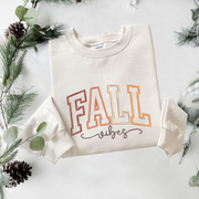 Fall Embroidered Sweatshirt, Halloween Sweatshirt, Fall Embroidered T Shirt, Sweatshirt For Woman Gift.